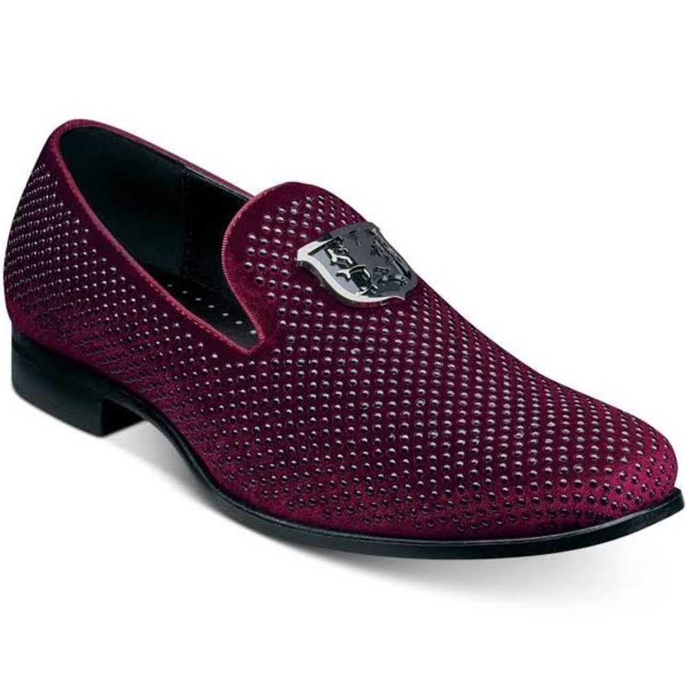 Stacy Adams Swagger Studded Loafer Dress Shoe